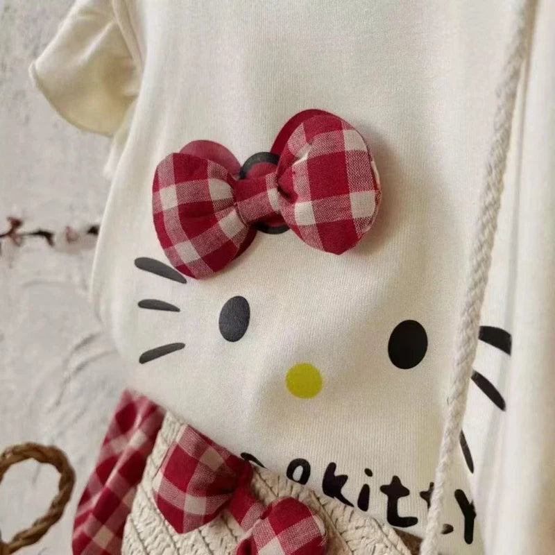 Ensemble d'été pour petites filles Hello Kitty