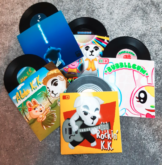 Disques vinyles miniatures