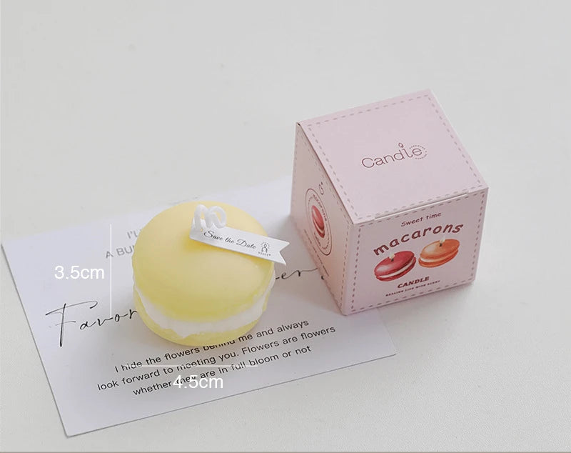 Bougies macaron | 7 couleurs