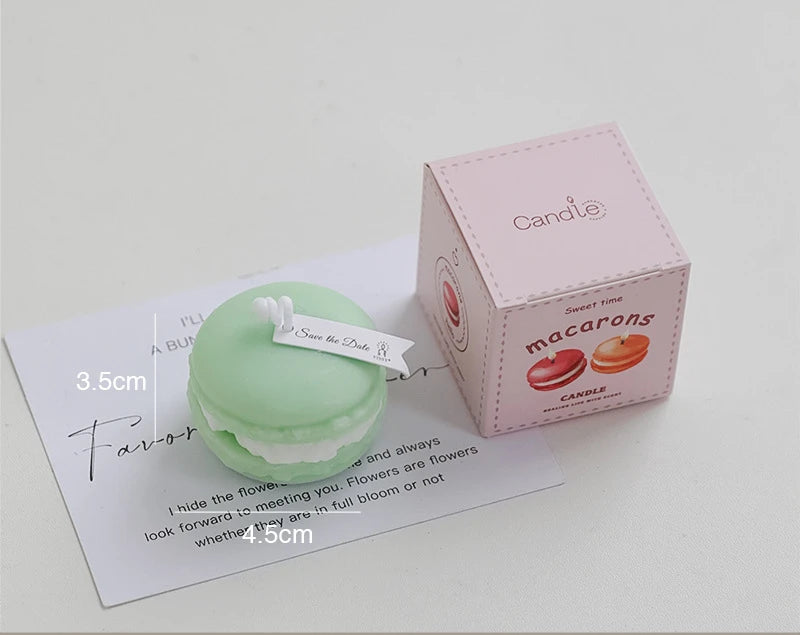Bougies macaron | 7 couleurs