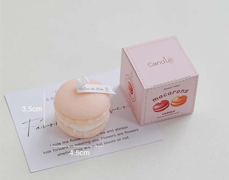 Bougies macaron | 7 couleurs