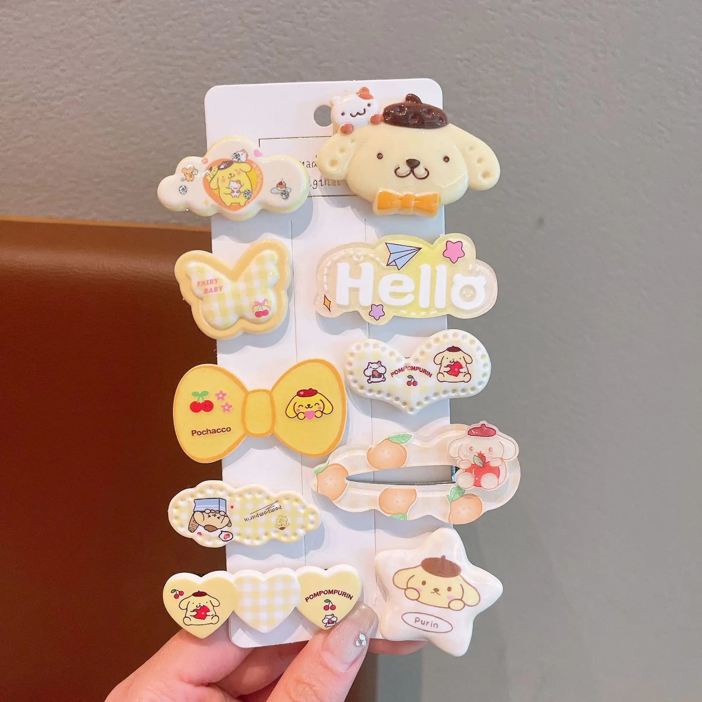 Barettes 10 pièces | 6 modèles