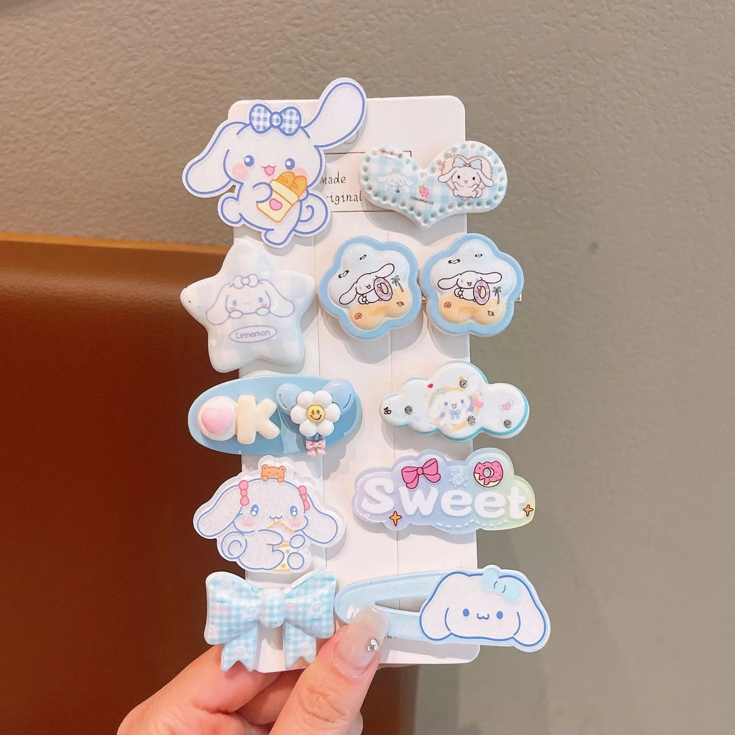 Barettes 10 pièces | 6 modèles