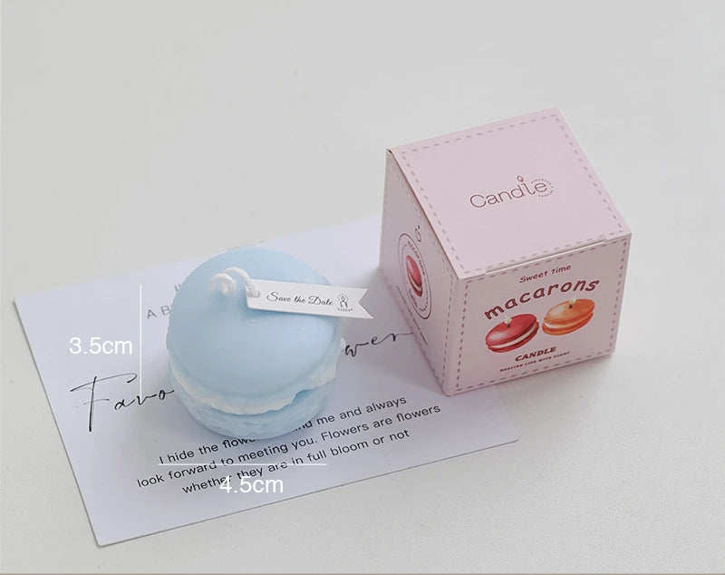 Bougies macaron | 7 couleurs