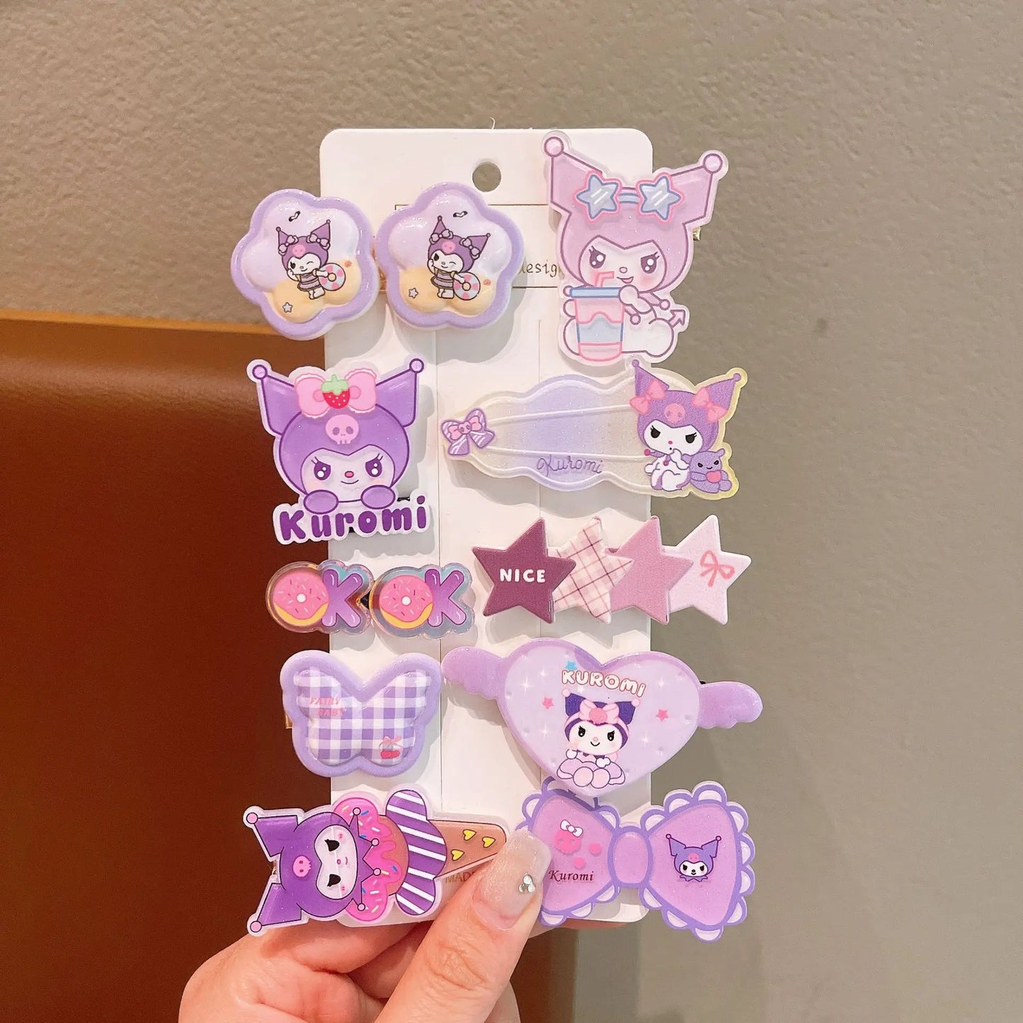 Barettes 10 pièces | 6 modèles