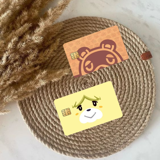 Autocollants carte bleu