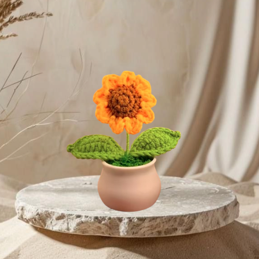 Petite fleurs tricotés