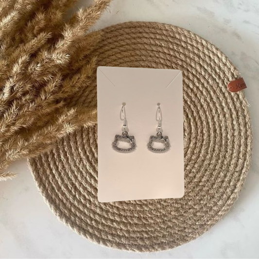 Boucles d'oreilles en strass